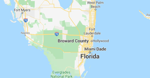 Alarm Brokers of Florida Service Area Map